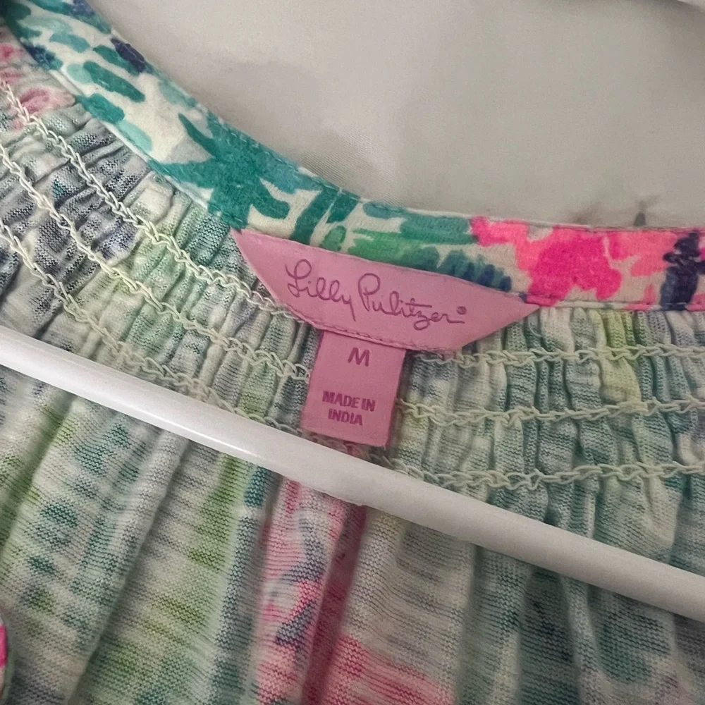 Lilly Pulitzer Multicolor Smocked Dress - Picture 2 of 2